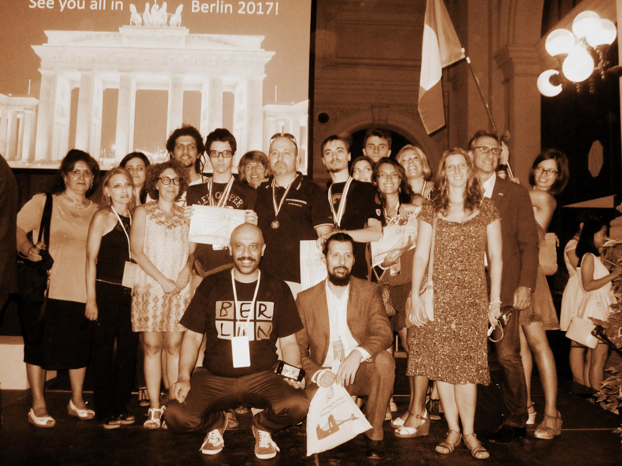 Gruppo Intersteno Italia a Budapest 2015